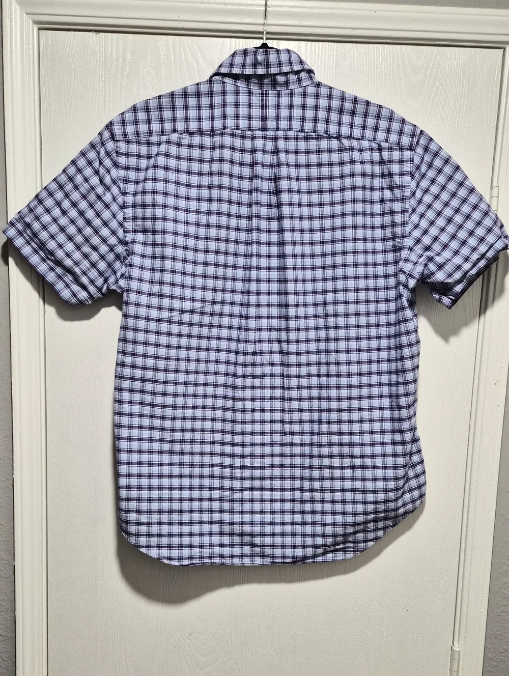 Polo Ralph Lauren Mens Oxford Woven Button Down Short Sleeve Shirt Size L
